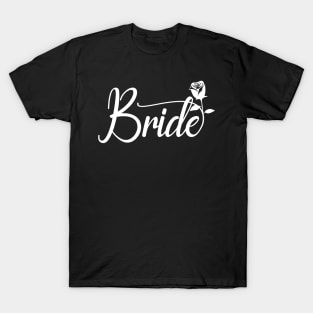 Bride Groom Wedding Couple Matching T-Shirt